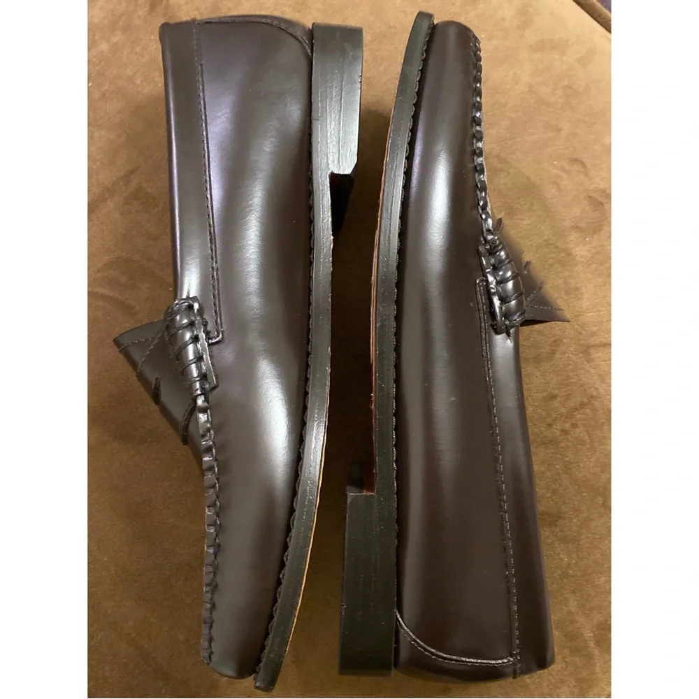 GH Bass Whitney Penny Loafer Dark Brown - Picture 9 of 16